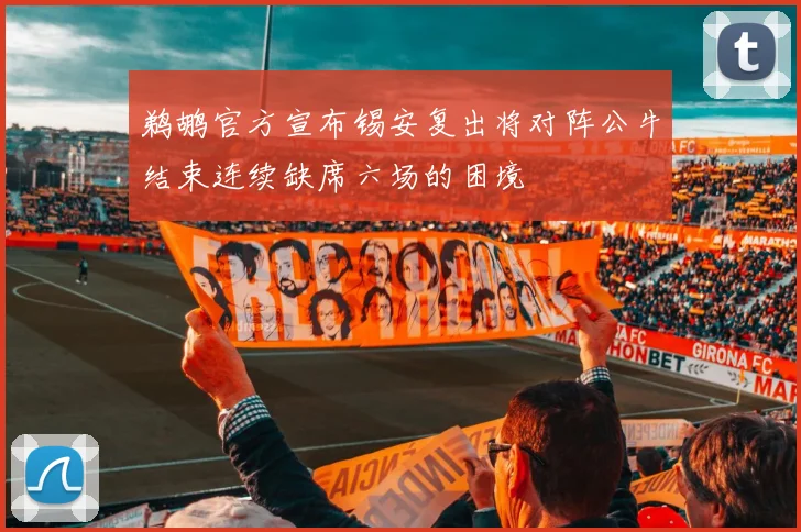 鹈鹕官方宣布锡安复出将对阵公牛结束连续缺席六场的困境